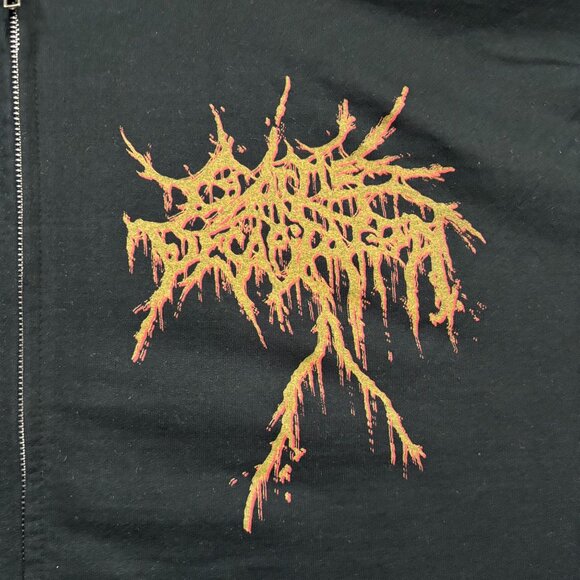 Cattle Decapitation Death Atlas Album Band Zip-Up Hoodie XL - Picture 4 of 4